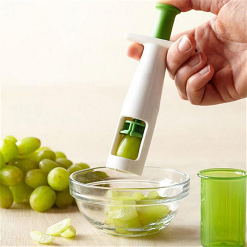 Home Fruit Splitter Grape Cutter Kitchen Accessories Separator Small Tomatoes