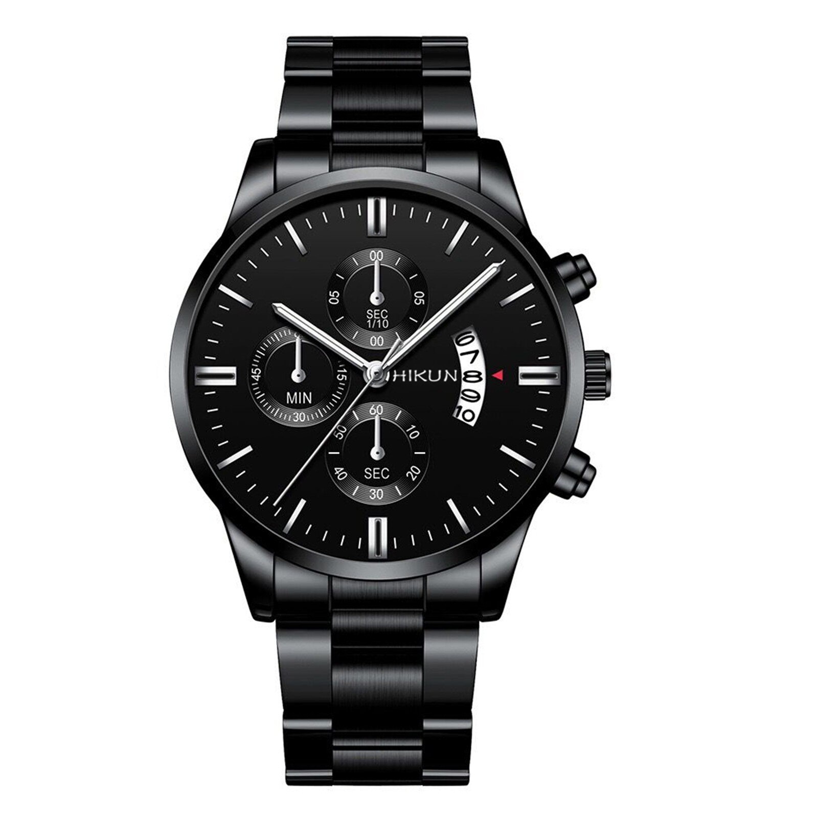 Sleek Minimalist With Steel Band Dial Men's Quartz Watch Watch Trending Products Часы Мужские: C