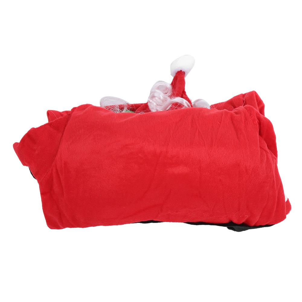 Santa Claus decorative clothes Hanging Christmas flannelette decorative clothes