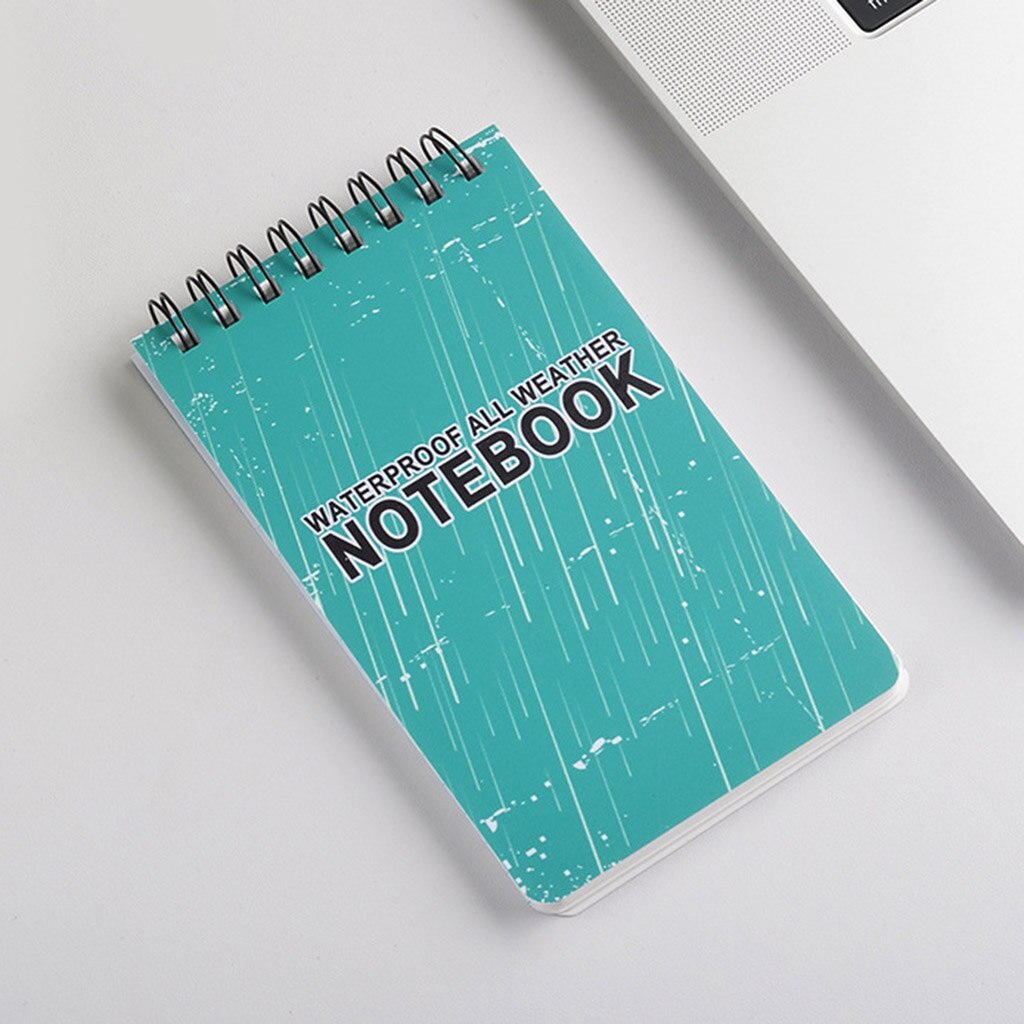 Waterproof Notepad Language Learning Coil Book Vocabulary Diary Notebook Weatherproof Field Pocket Memo Travel