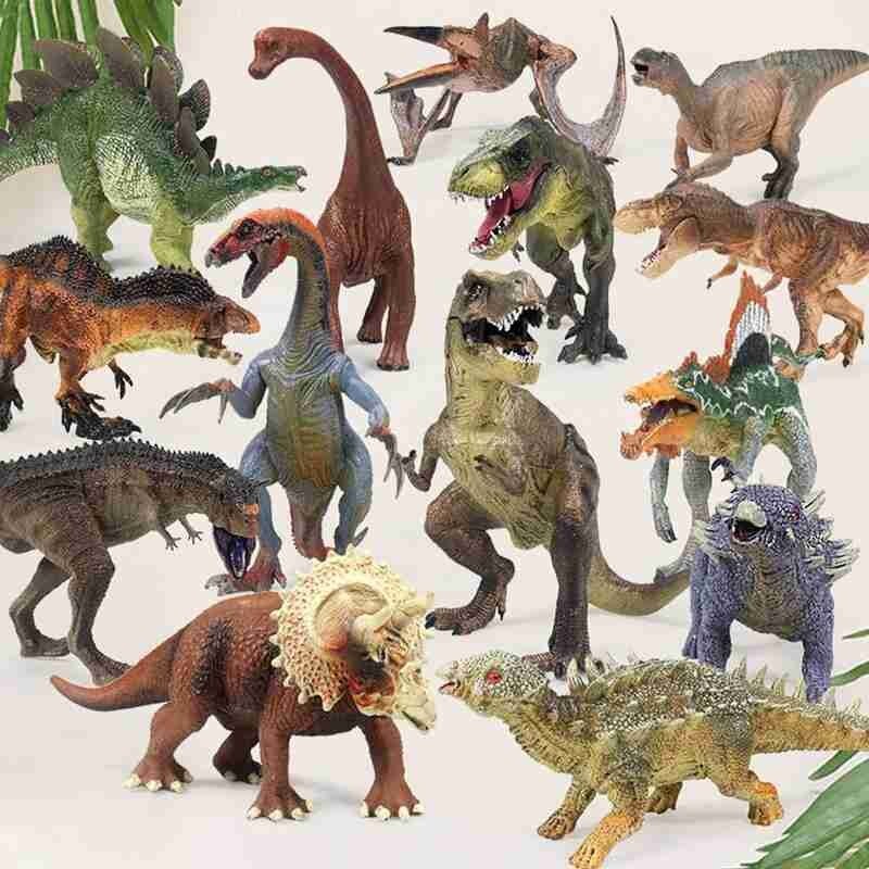 1pc Simulation Dinosaur Toys Plastic Realistic Dinosaur Model Mini Dinosaurs Action Figures For Children Early Education