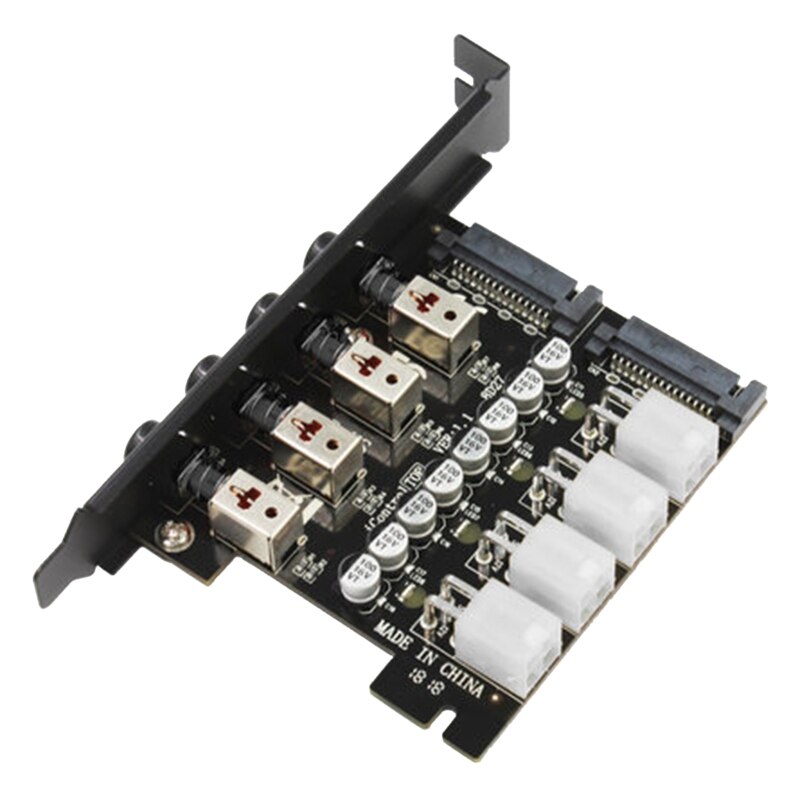 15Pin SATA Multiple Hard Disk Control System Drive Array Smart Data Protection HDD Management System with Heat Resist SMT PC