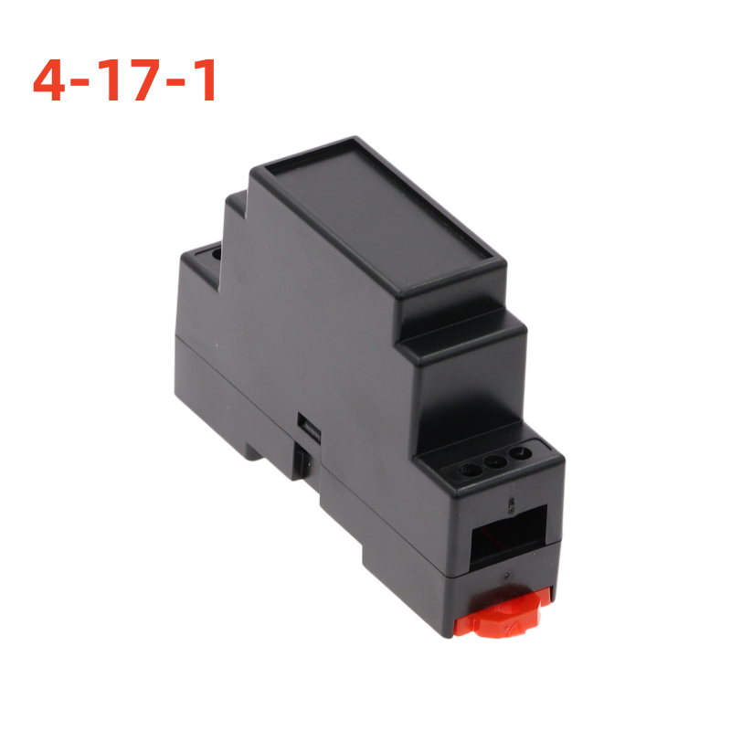 Supply Rail Electrical Shell Safety Barrier Isolation Module Plastic Shell 4-17 : 88X24X59MM ABS Enclosure Case Control Box: Silver