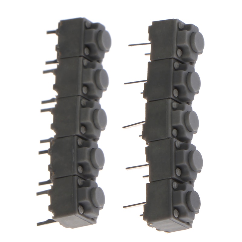 10Pcs Mute Button 6*6*7.3mm Silent Switch Wireless Mouse Wired Mouse Button Micro Switch