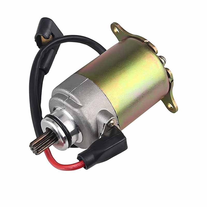 GY6 125cc 150cc Starter Motor mit Draht Kabel Kompatibel Gehen Karts ATV Roller Moped Dune Buggys Quad 4 Räder Motor teile