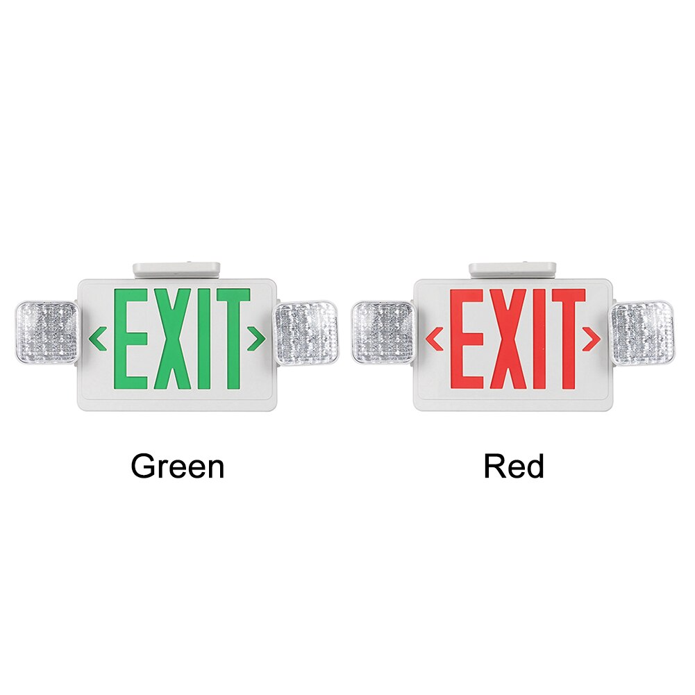Easy Install With Battery Backup Home Modern Wall Mounted LED Emergency Exit Light Fire Resistant Rechargeable Hotel