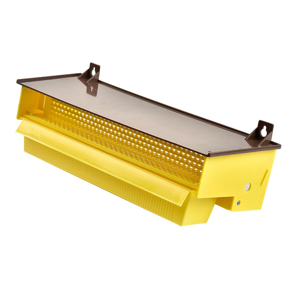 Bee Pollen Trap Plastic Collector For Apiculture Beekeeping Tools Beehive Yellow