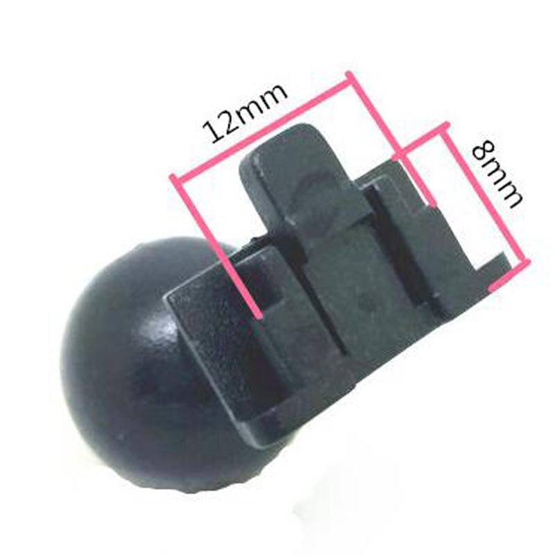 Ventosa per auto per supporto trattino Camera con adattatore di 7 tipi, supporto per auto ad angolo di 360 gradi per la guida della videocamera DVR: 7