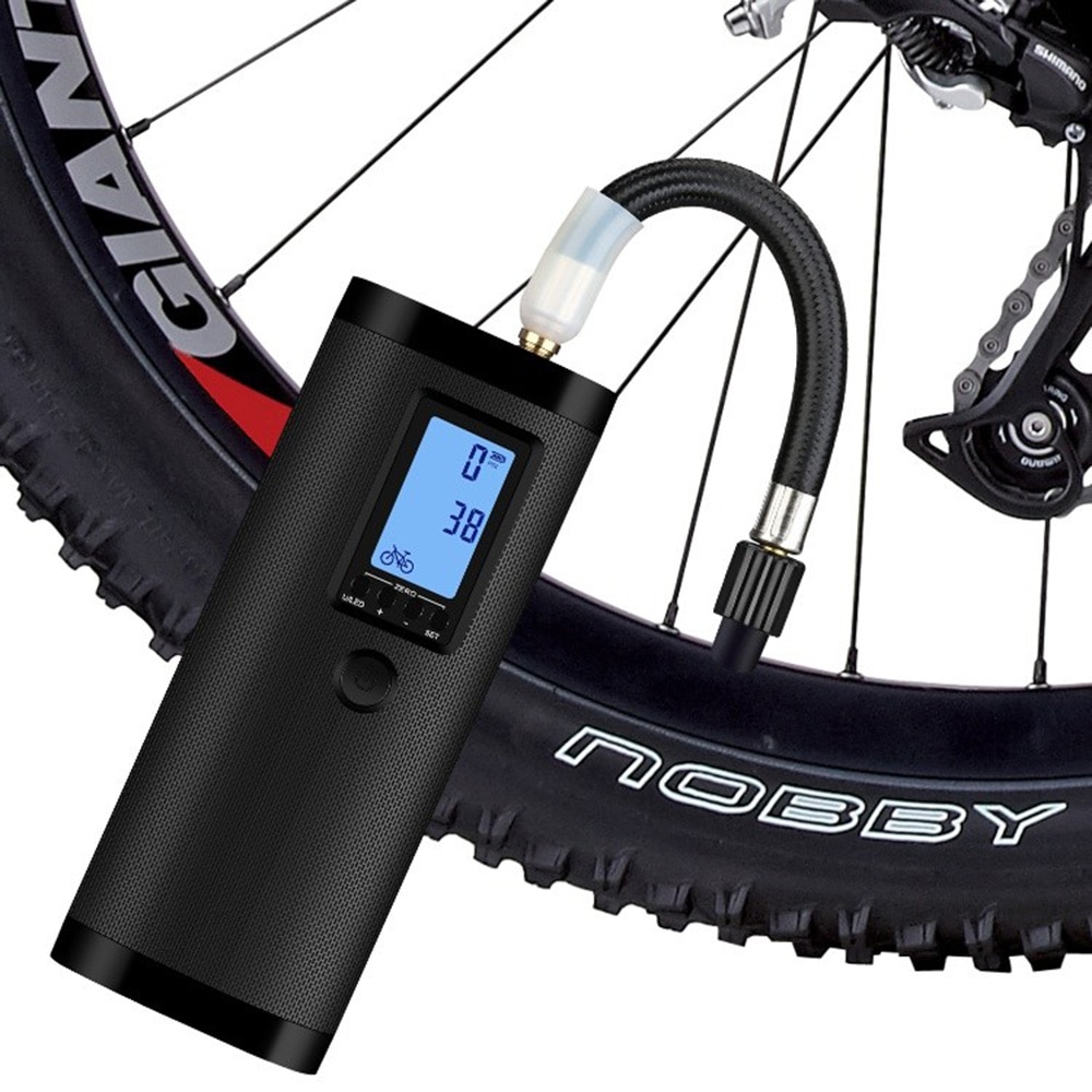 Mini Bike inflator Pump USB Charging Bicycle Air Compressor Portable Electric Bike Pump Rechargeable Motor Car ball Bicycle pump