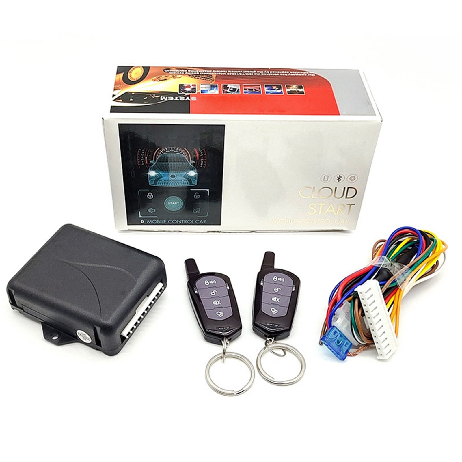 Auto Alarm Security Systemen Auto Centrale Vergrendeling Kit Deurvergrendeling Keyless App