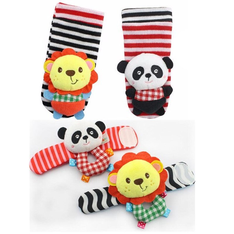 Sozzy-SONAJA de muñeca con dibujos de cebra para bebé, calcetines suaves para bebé, conjunto educativo, el mejor , juguetes para niño y niña