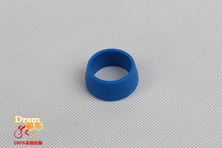 MTB Mountain Road Bicycle Seatpost Cover Silicone Waterproof Protector Seat Post Tube Rubber Ring Dust Cover Cycling Parts: 25-30mm blue