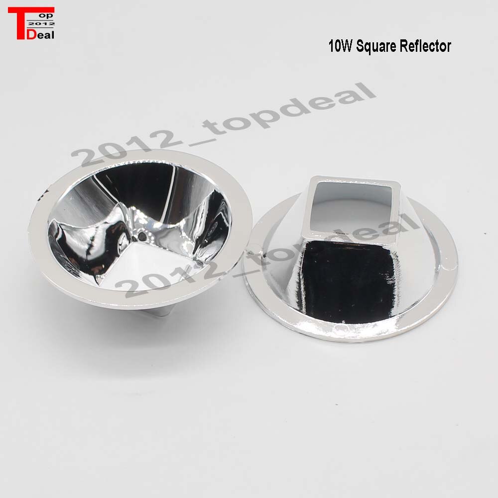 10 stks/partij len Reflector Collimator Voor 44mm Glas lens van 10 W 20 W 30 W 50 W 100 W LED chip len