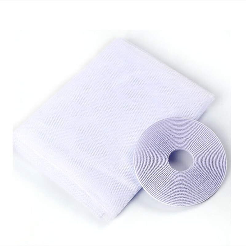 Inset 150x200cm Room Mosquito Anti Window Kitchen Insect Nets Door Indoor Bug Flying Mesh Protector Curtains adhesive Screen