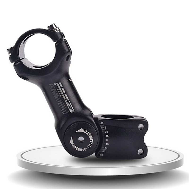 Einstellbare 60 MTB Vorbau Riser Vorbau für Rennrad Mtb Stem Aluminium Legierung Fahrrad Lenker Radfahren Zubehör