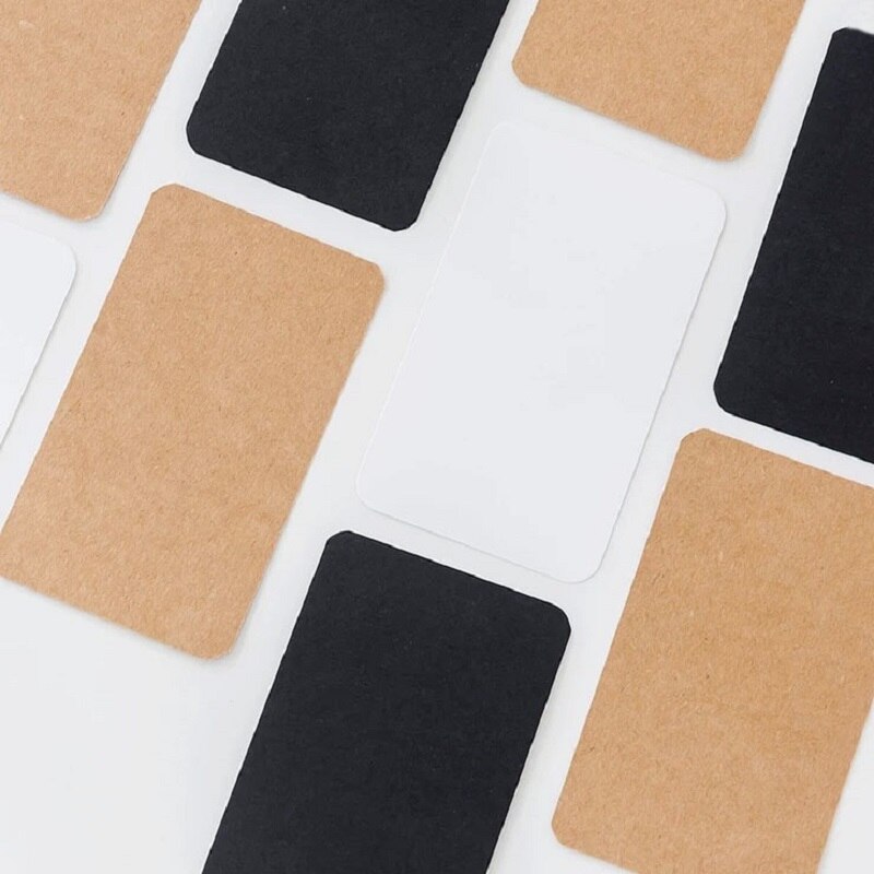80 Stuks A6 Kraftpapieren Kaarten - Blanco Ansichtkaarten, Wit, 10,5 x 14,8 cm, 300 g/m² - Set Printbare Kaarten Om Zelf Te Beschrijven of Te Bedrukken