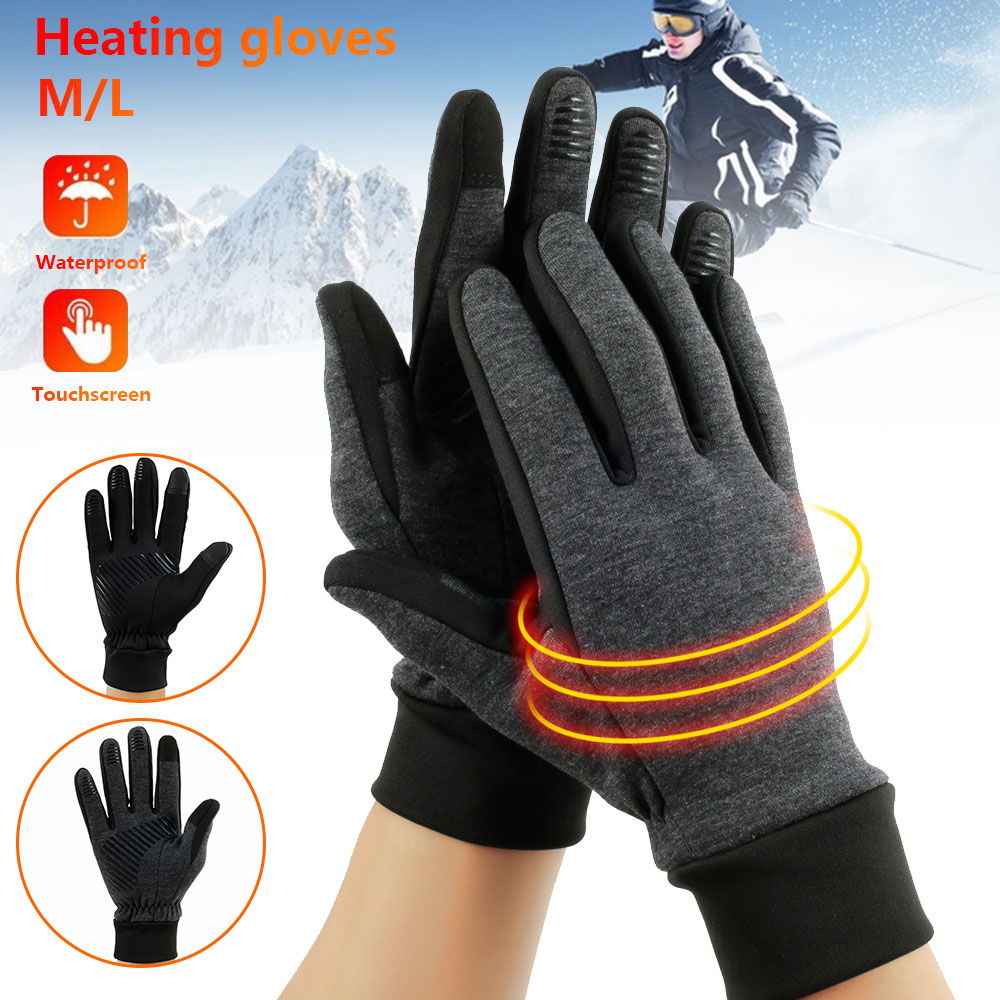 Guantes de Ciclismo MTB guantes de carretera bicicleta de montaña guantes impermeables de pantalla táctil guantes de invierno ciclismo esquí guantes de dedo completo