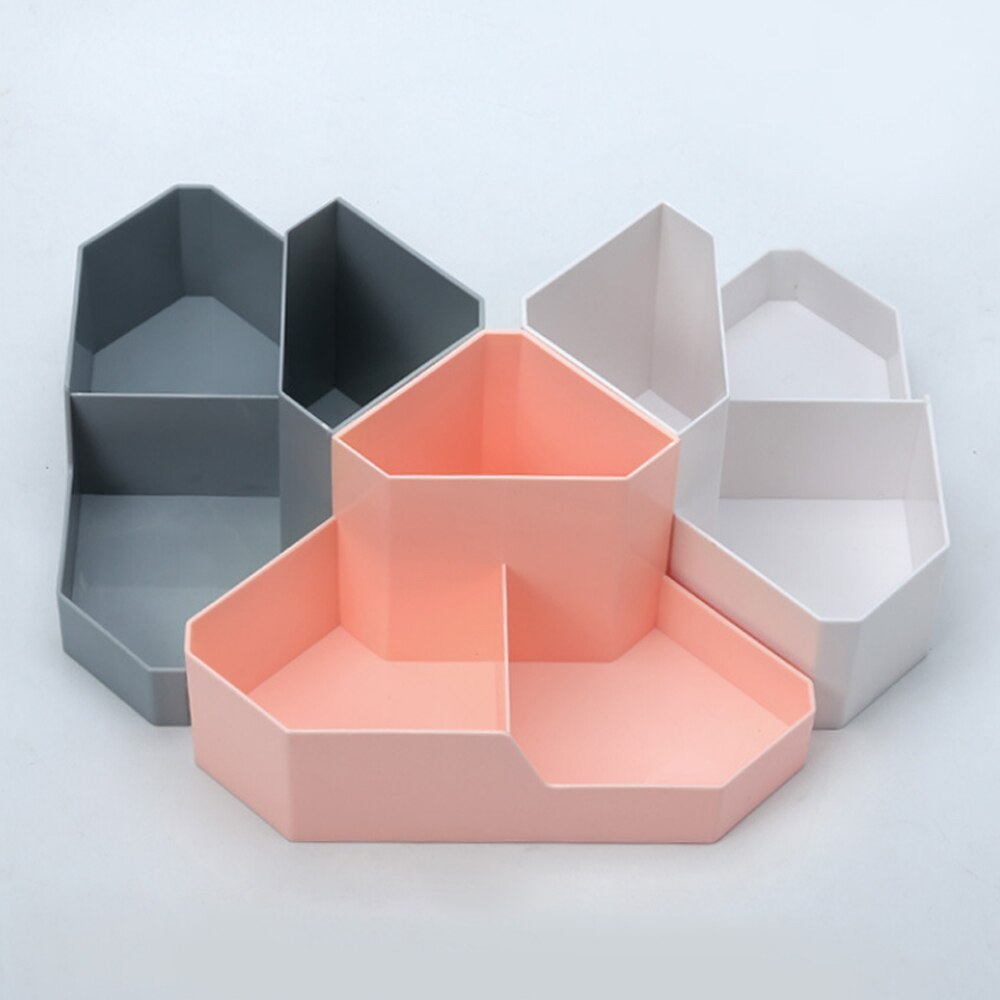 Schowek biurko prosty styl biurowe przechowywanie biżuterii dla biurowych kosmetyków domowych i przechowywanie rozmaitości organizator na przybory robić makijażu