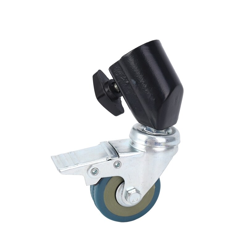3PCS 22mm Photo Studio universale ruota per treppiede puleggia resistente per supporti leggeri/asta da Studio