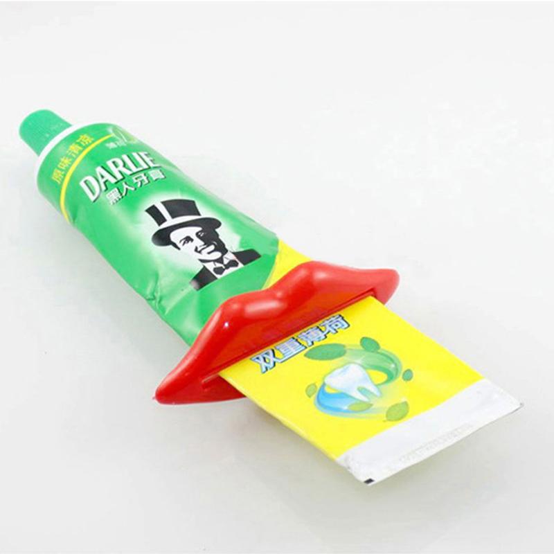 Toothpaste Dispenser Plastic Tube Toothpaste Squeezer Easy Dispenser Rolling Holder Bathroom Products Toothpaste Squeezers
