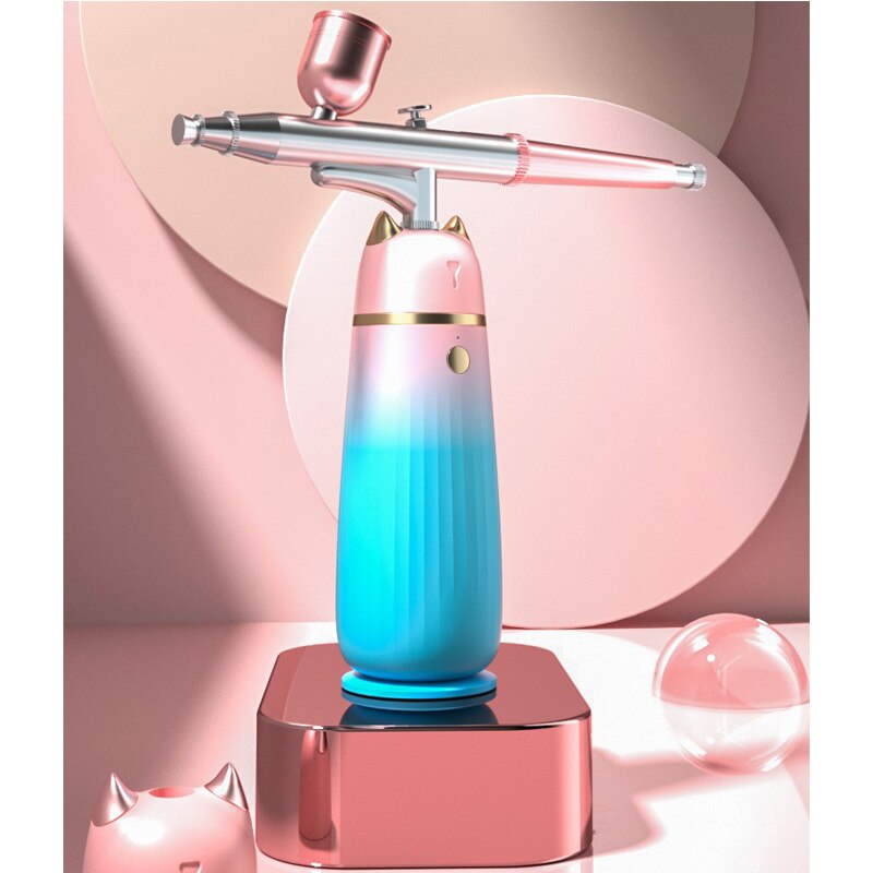 Water Oxygen Injection Airbrush Compressor For Airbrush Skin Care Hydra Facial Machine Jet Peel Facial Spray Beauty Apparatus