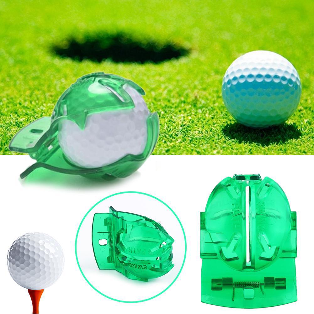 Mounchain 1Pc Groen Transparant Golfbal Liner Putting Aids