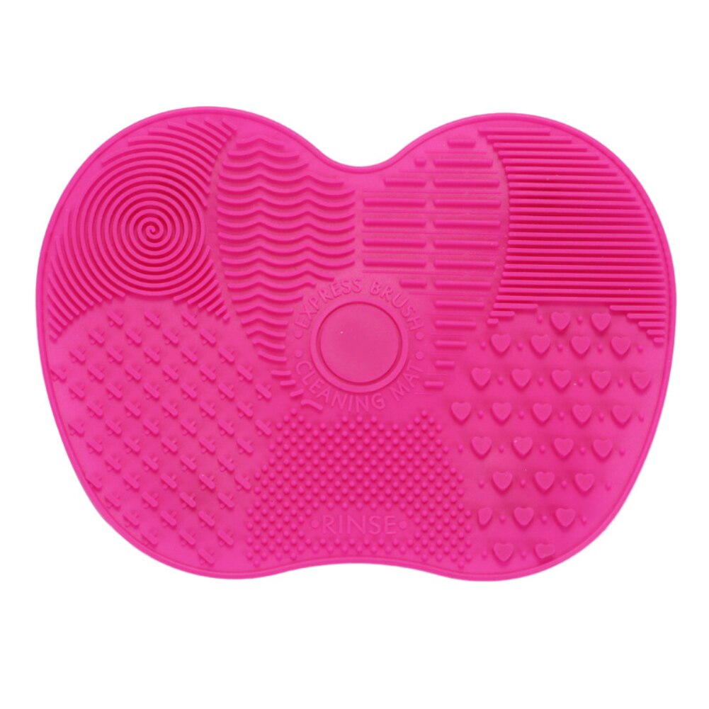1 pc Silicone brosse nettoyant maquillage brosse tampon propre tapis de nettoyage lavage épurateur conseil tampons cosmétique maquillage nettoyant outil: 6