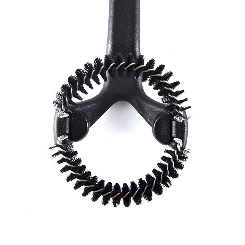 Semi-Automatische Koffiemachine Schoon Borstel Lange Steel Nylon Cleaner Espresso Machine Schoon Borstel Koffiemolen Schoonmaken Tool
