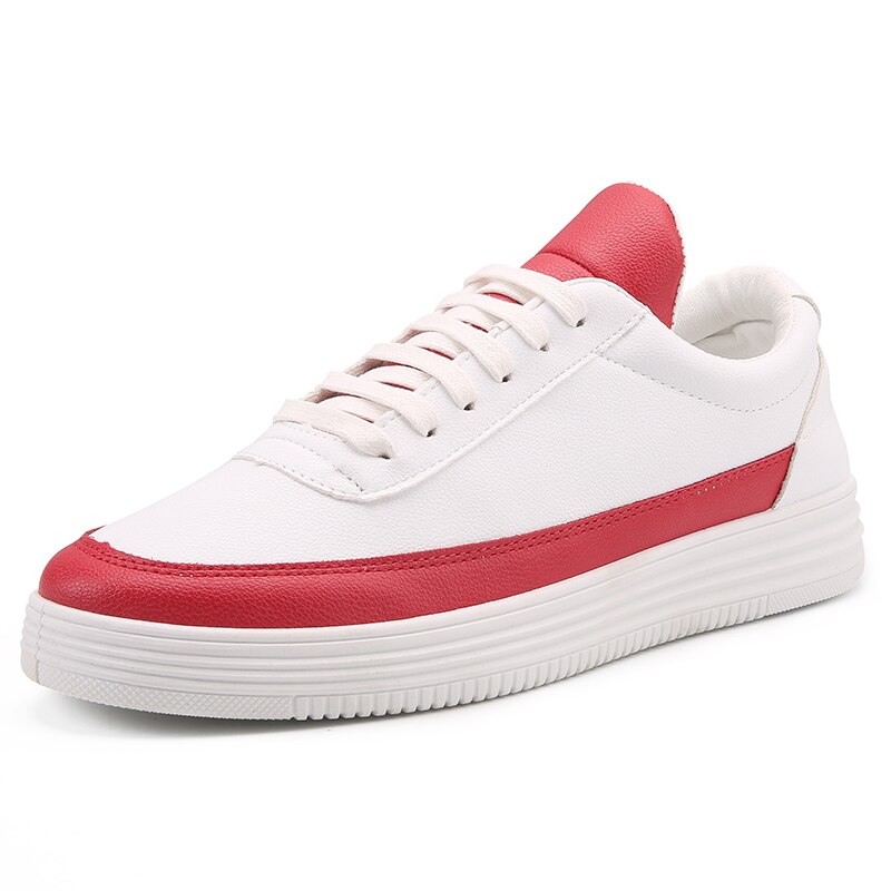 Sneakers Mannen Tennisschoenen Tenis Blancos Outdoor Tenis Masculino Lederen Sport Schoenen Mannelijke Trainers Zapatillas Hombre: Rood / 7