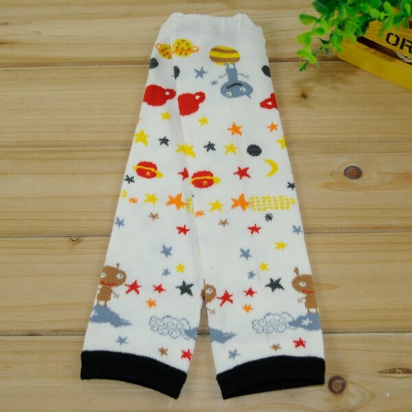 Jambières bébé en coton pour enfants | 20 styles, leggings doux, dessin animé pour fille et garçon, chaussettes rampantes de bonne: 5