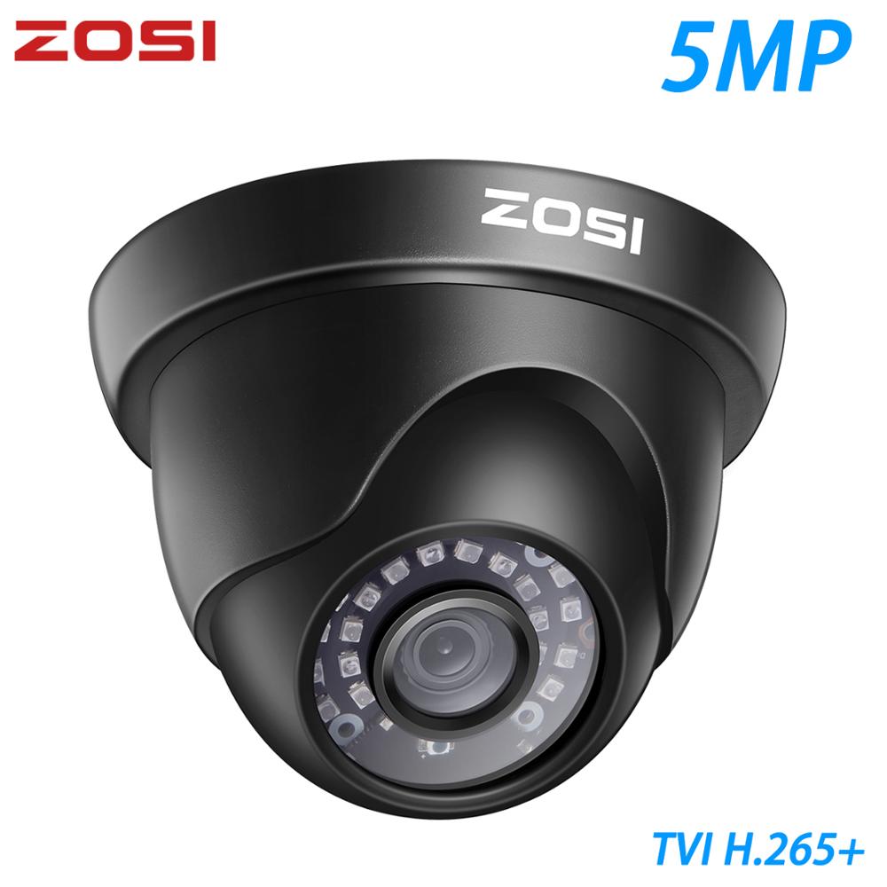 Zosi H.265 Tvi Cctv Camera 5MP Super Hd Dome Beveiliging Outdoor Bewakingscamera Cctv Nachtzicht Video Surveillance