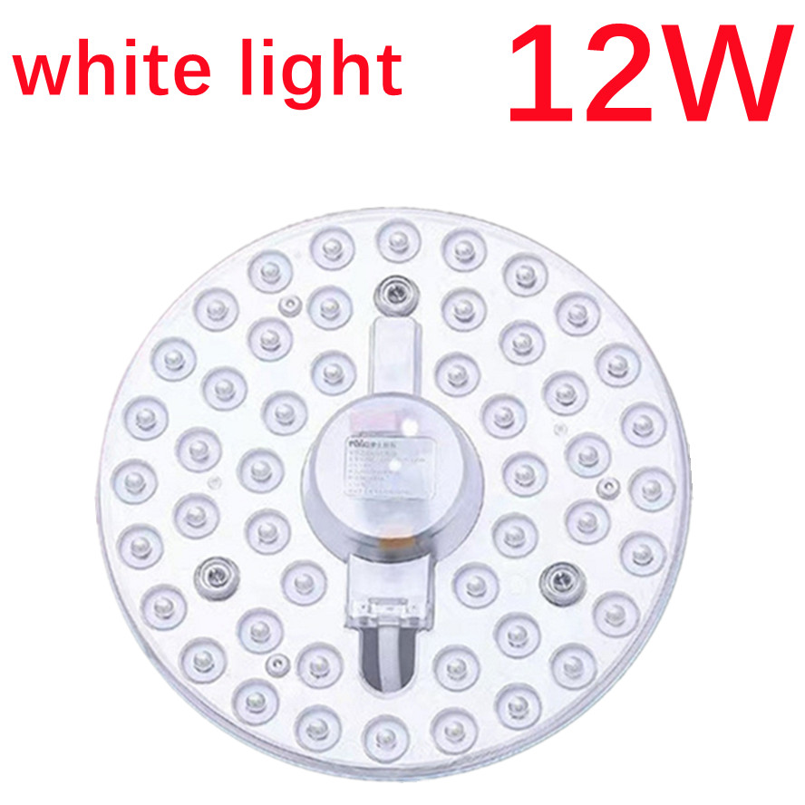 Super bright LED PANEL Circle Ring Light SMD2835 12W 18W 24W 36W AC 220V LED Round Ceiling decoration Ceiling Lamp LED module: Blue