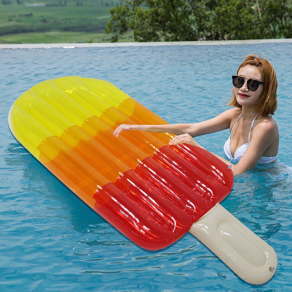 Inflatable Ice Swimming Pool Float Air Mattress Raft Water Party Bed Mat