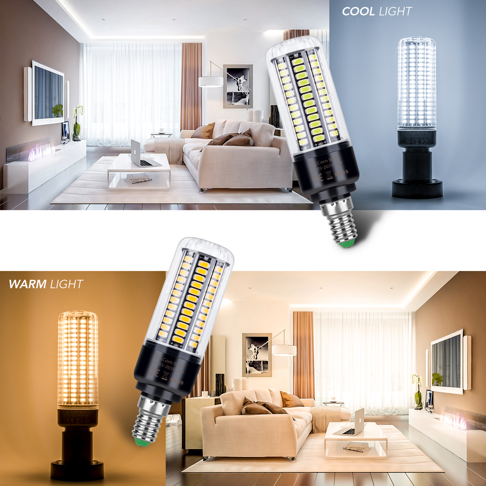 Ampoule LED E27 220V 110V E14, lampe à maïs B22, 3.5W 5W 7W 9W 12W 15W 20W, pour la maison, le salon, les lustres, la chambre à coucher, le froid