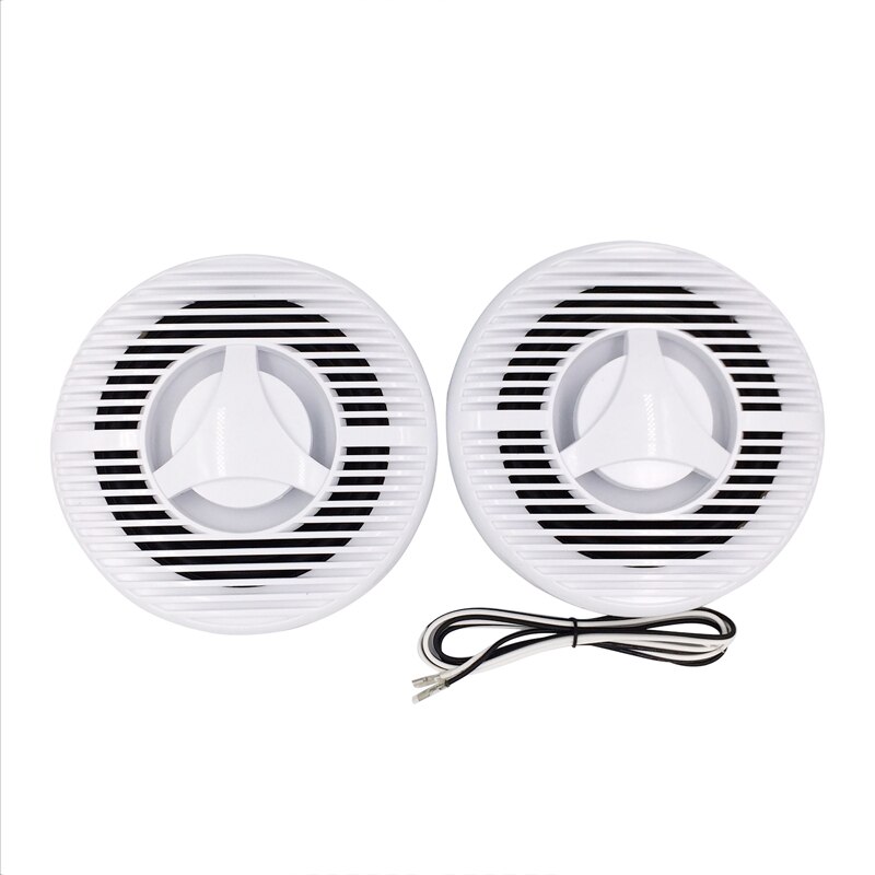 1Pair 240Watts 6.5inch Marine Waterproof Speakers System 2Way Boat Outdoor Speakers For ATV UTV SPA Truck Golf Carts Motorcycle