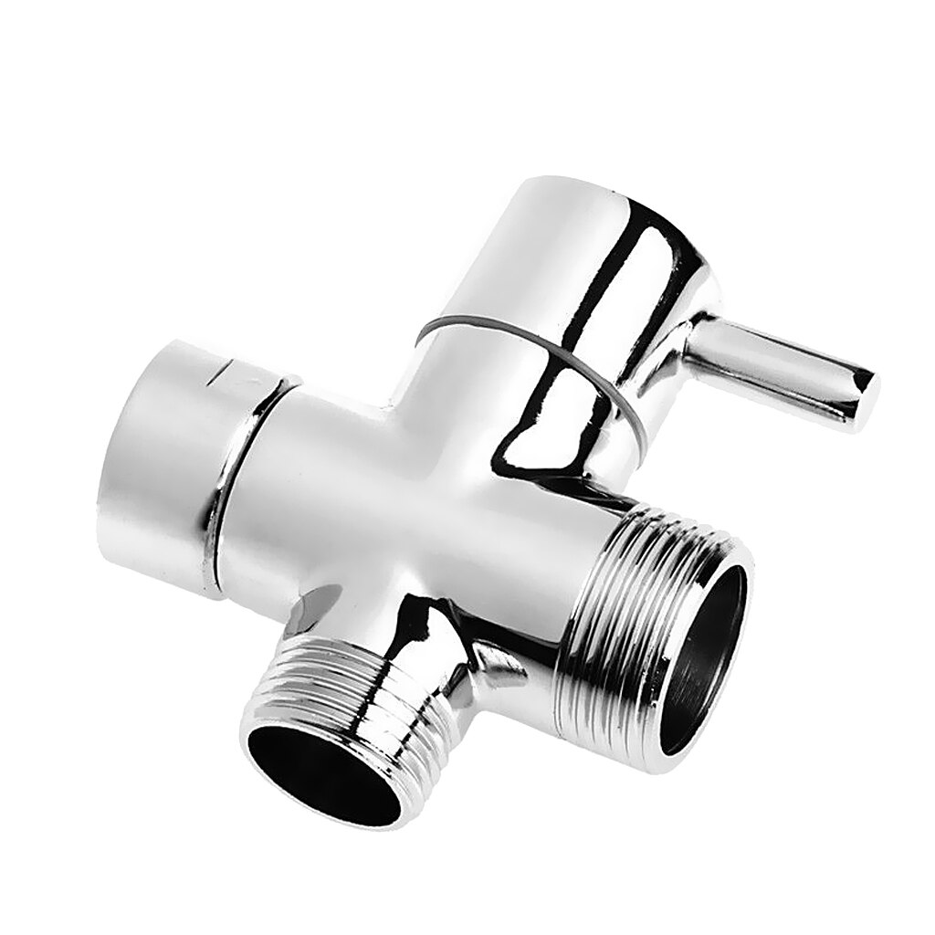 2.5cm 2cm Outlets T-adapter Valve 3 Ways Splitter For Diverter Bath Toilet Bidet Sprayer Shower Head