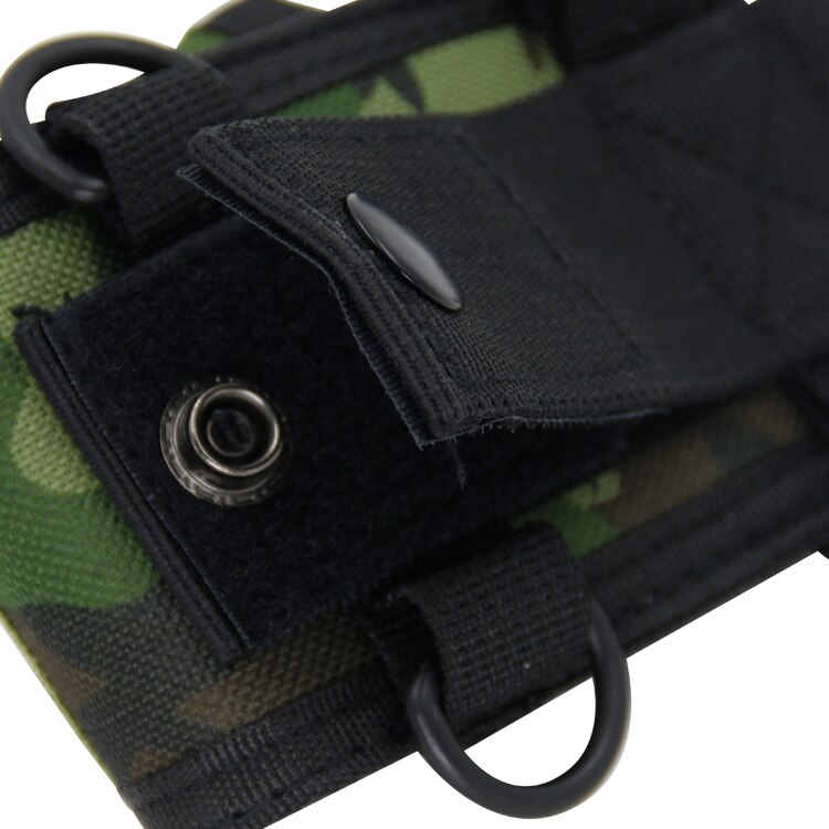 Nylon Camouflage arm bag case tas voor radio BaoFeng UV-XR UV-9R plus UV-5R UV-82 BF-888S ham twee-weg radio