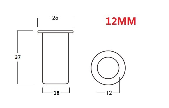 20Pcs/Lot Dust Proof Strike For Door Latch Stainless Steel