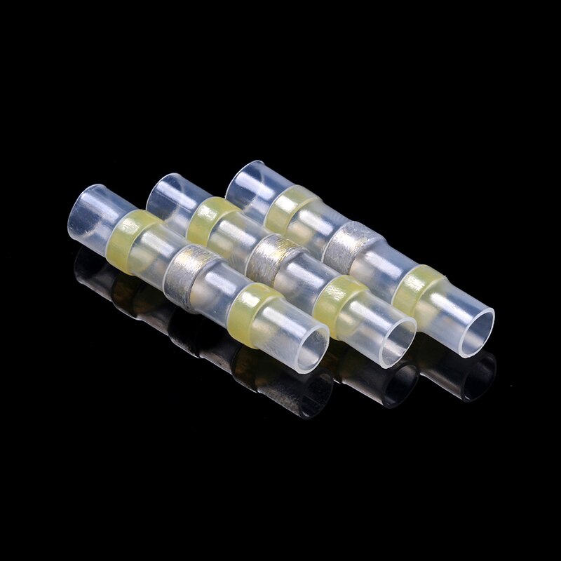 180 stuks rode waterdichte geïsoleerde krimpkousconnectoren soldeerafdichting draadconnectoren awg 22-18/ 0.5-1.0 mm