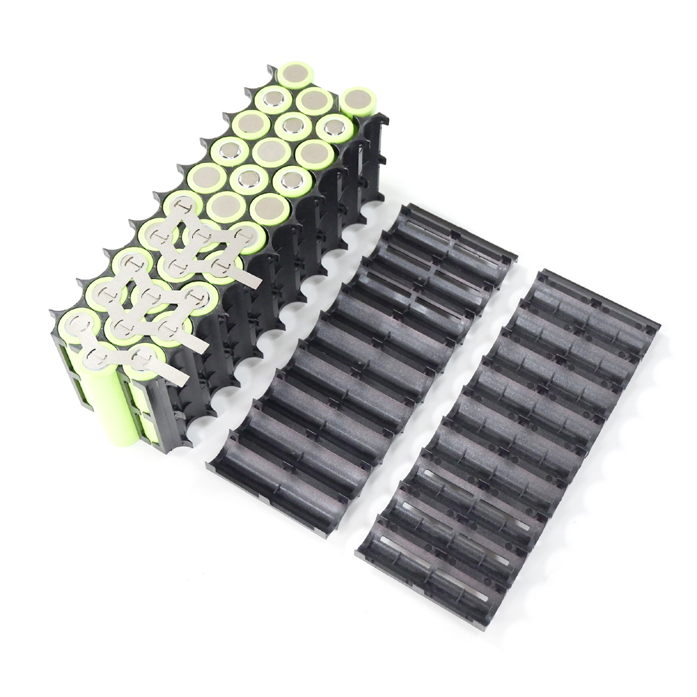18650 bateria 10p 13p titular para 10s 36v 13s 48v bateria 2*10 2*13 suporte de plástico 18650 suporte de bateria de lítio