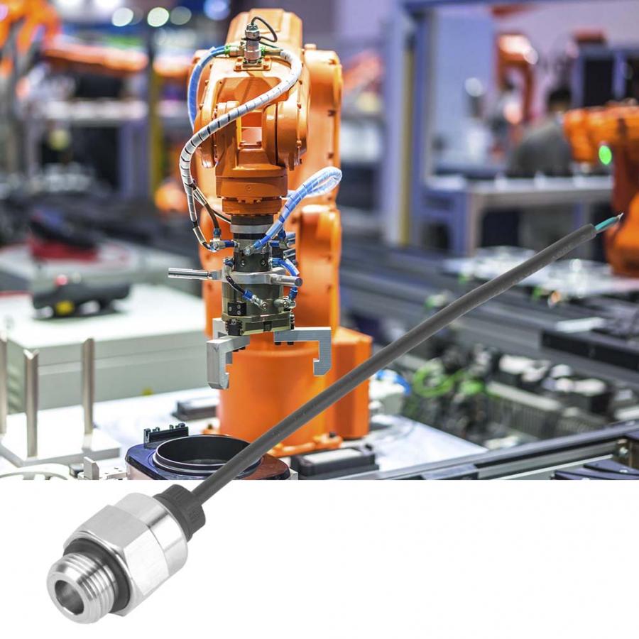 G3/8 Pressure Sensor Screw Connection IP65 Analog Signal High Accuracy Water Pressure Sensor