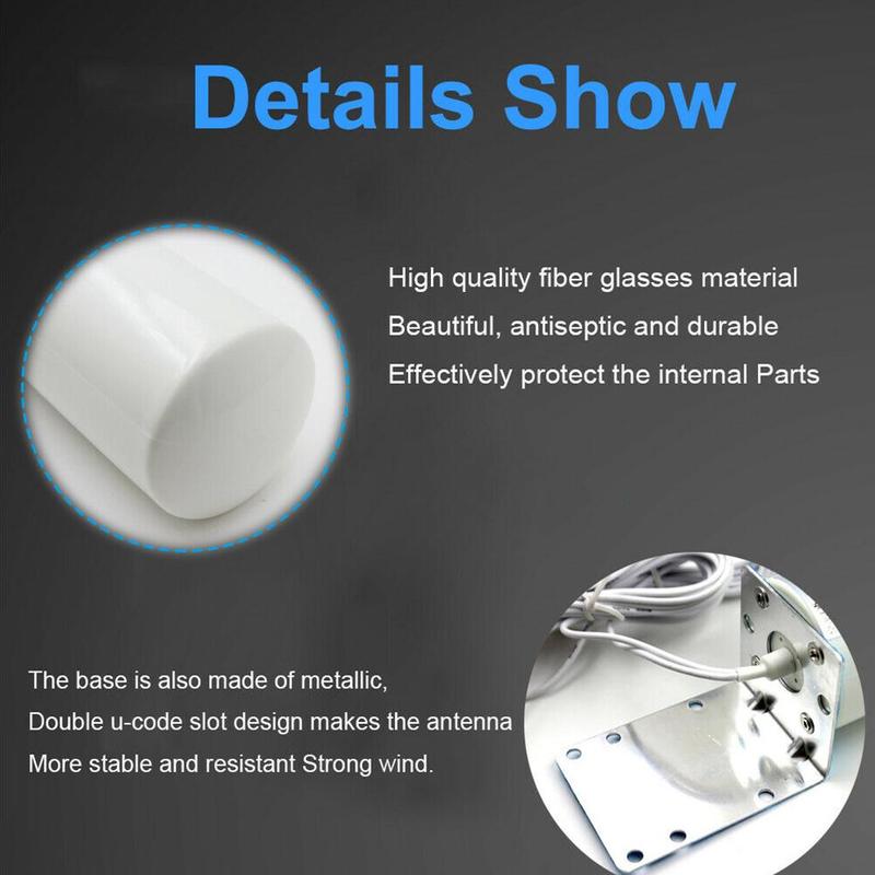 High Gain 4G LTE Outdoor Signal Waterproof Amplification Barrel Antenna 3G 4G LTE Router Demodulator Gateway Antenna Booster