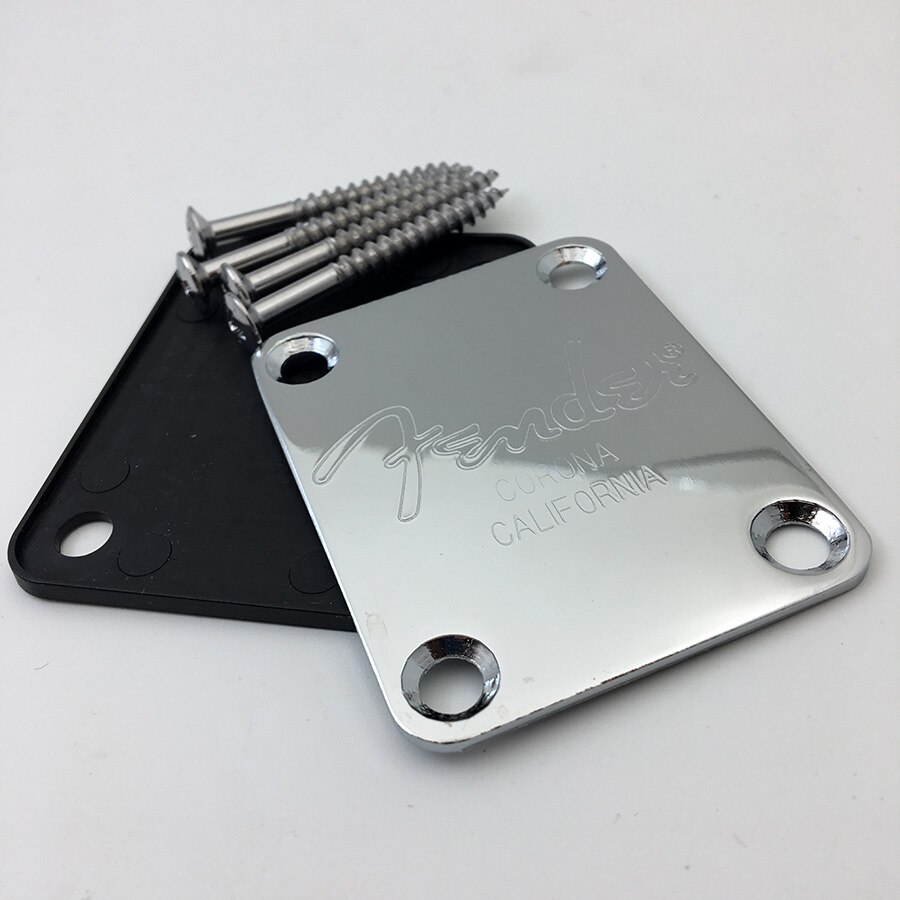 Guitar Neck Plate Gold/Chrome/Black For st/tele electric guitar
