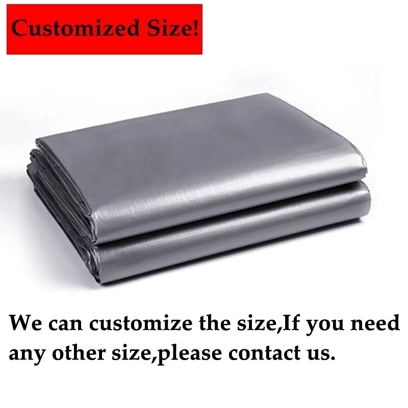 Outdoor waterproof PE tarpaulin 0.32mm awning garden plant shed truck shade sail pet dog roof