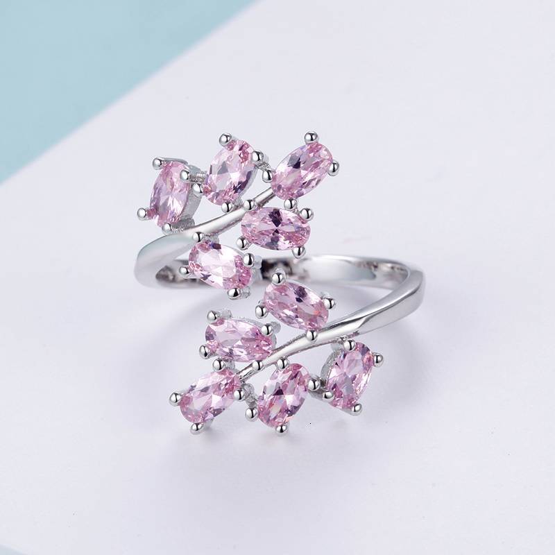 JoiasHome Zilver 925 Sieraden Ruby Edelstenen Ring Voor Vrouwen Opean Adjst Size Vrouwen Fijne Sieraden Rood/roze/paars kleur Party