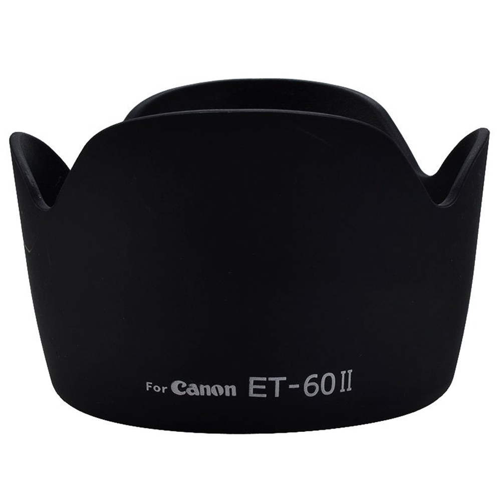 ET-60 II Lens Hood for Canon EF 75-300mm f/4.0-5.6 USM, II, II USM, III & III USM Lenses, Canon EF-S 55-250mm IS Lens