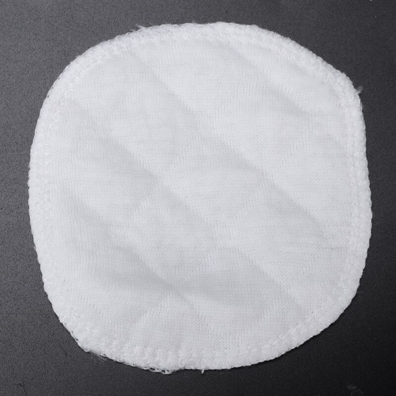 20 almohadillas de pecho Ultra cómodas lavables de algodón Extra absorbente para bebé, blanco