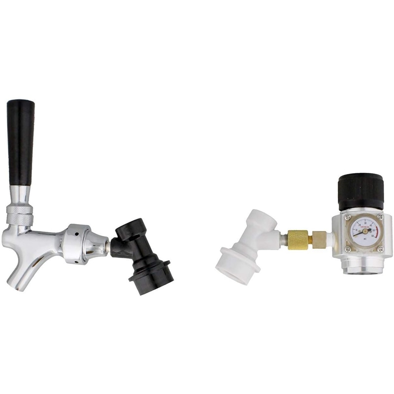 Kit de distribution de Keg Cornelius Portable | Mini régulateur de CO2 et distributeur de bière en pot, bec de Keg pour bière et Soda: Default Title