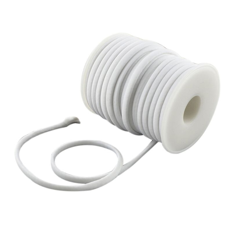 20M/Roll 5Mm Zachte Tiny Nylon Koord Draad Voor Armbanden Choker Diy Sieraden Craft U90A
