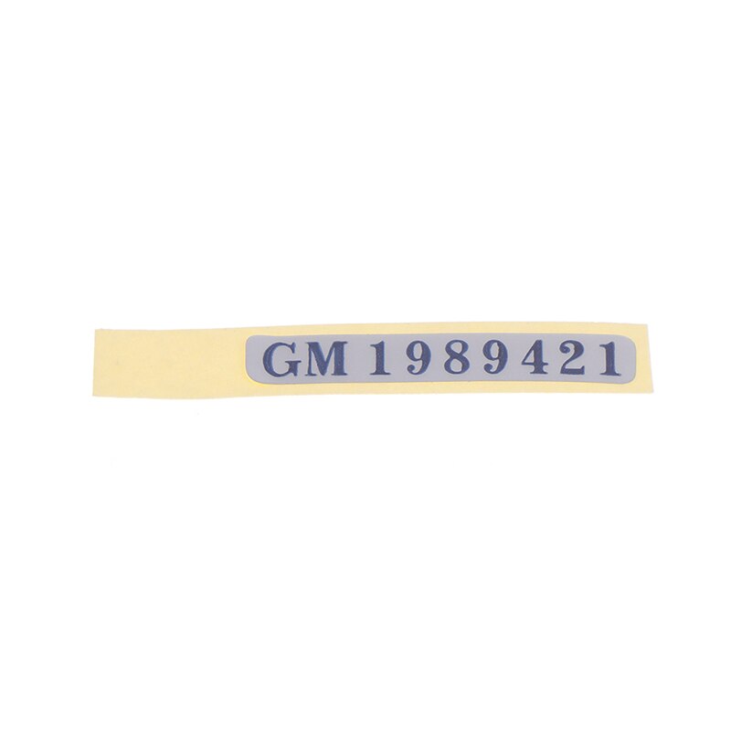 1/5PCS Enclosure Sticker Enclosure Nameplate Label For GB DMG Number Signs Stickers: 1pc